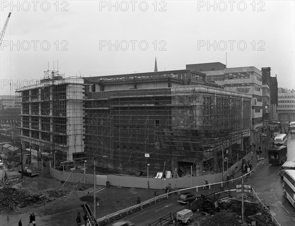 Walsh's department store in Sheffield prior to its redevelopment, South Yorkshire, 1967. Artist: Michael Walters