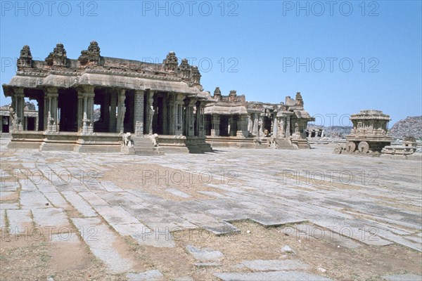 Vitthala Temple, Hampi, Karnataka, India.