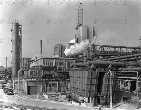 Manvers coal preparation plant, near Rotherham, South Yorkshire, 1956. Artist: Michael Walters