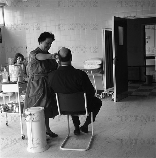 Medical infirmary, Park Gate Iron & Steel Co, Rotherham, South Yorkshire, 1964. Artist: Michael Walters