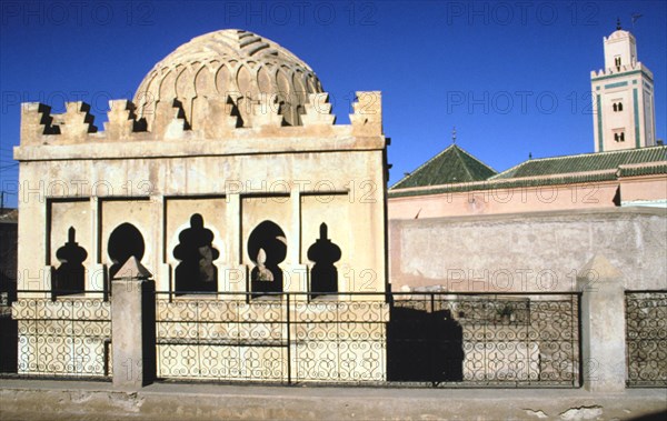 Koubba Ba'adiyn, Marakesh, Morocco.