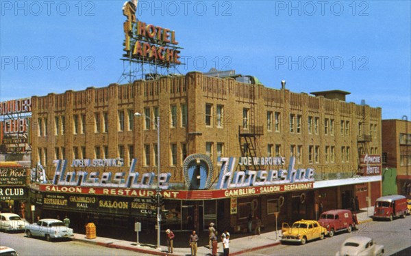 The Horseshoe Club, Las Vegas, Nevada, USA, 1956. Artist: Unknown