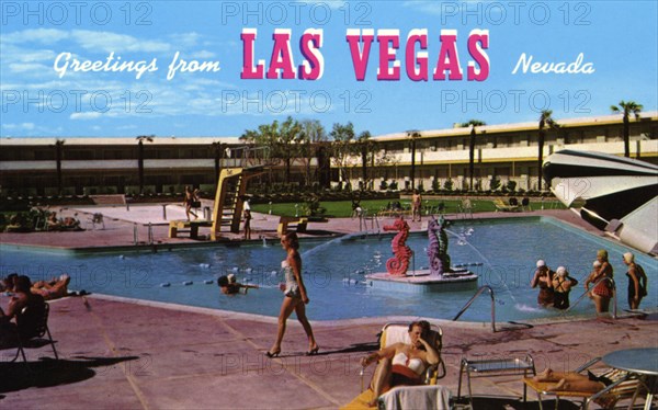 The Dunes Hotel, Las Vegas, Nevada, USA, 1956. Artist: Unknown