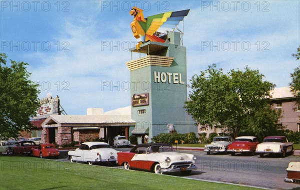 Thunderbird Hotel, Las Vegas, Nevada, USA, 1956. Artist: Unknown
