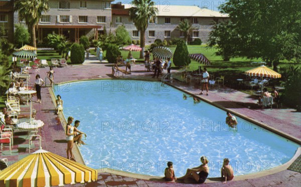 Thunderbird Hotel, Las Vegas, Nevada, USA, 1956. Artist: Unknown