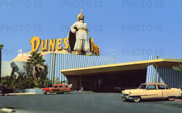 Dunes Hotel, Las Vegas, Nevada, USA, 1956. Artist: Unknown