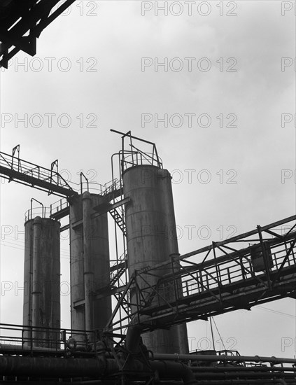 Manvers Main coke ovens, Wath upon Dearne, near Rotherham, South Yorkshire, 1963.  Artist: Michael Walters