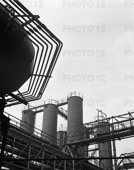 Manvers Main coke ovens, Wath upon Dearne, near Rotherham, South Yorkshire, 1963.  Artist: Michael Walters