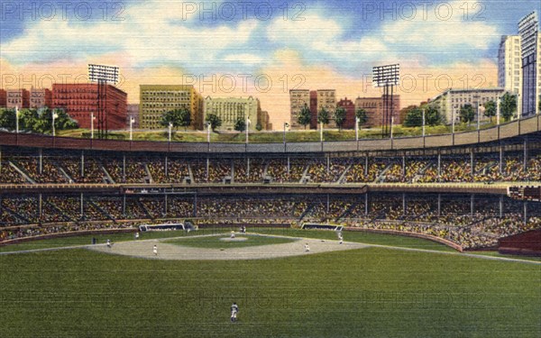 Polo Grounds, New York City, New York, USA, 1951 Artist: Unknown