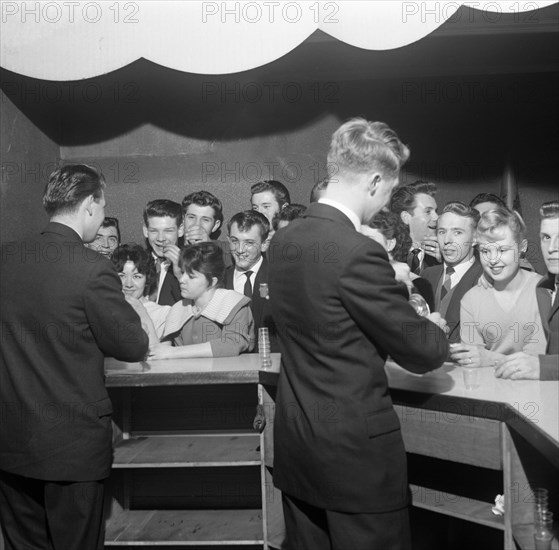 'Soupa' Dance sponsored by Heinz, Mexborough, South Yorkshire, 1959.  Artist: Michael Walters