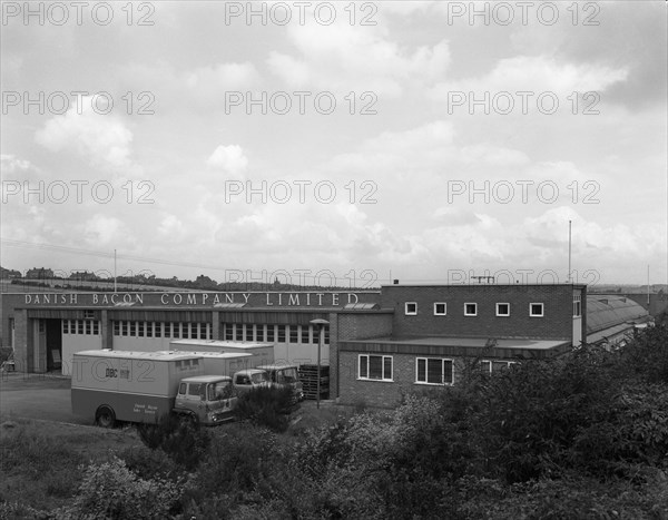 Danish Bacon Company distribution depot, Kilnhurst, South Yorkshire, 1963.   Artist: Michael Walters