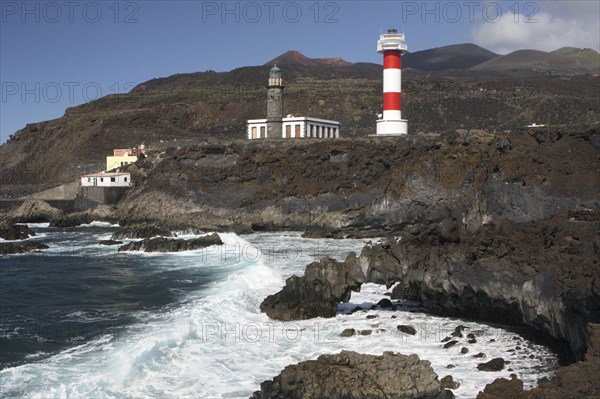 Faro de Fuencaliente lighthouses, La Palma, Canary Islands, Spain, 2009.
