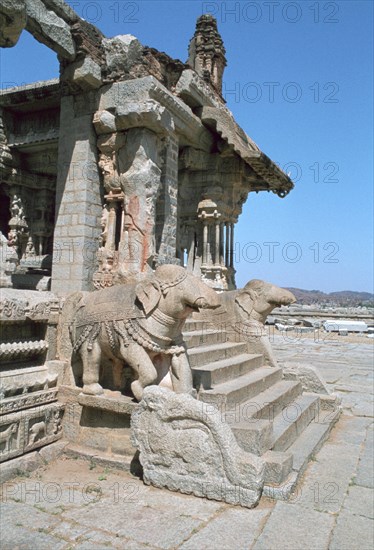 Vitthala Temple, Hampi, Karnataka, India.