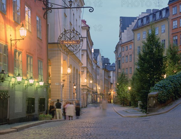 Osterlanggatan, Gamla Stan, Stockholm, Sweden.