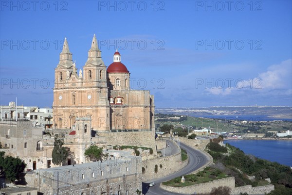 Church of Our Lady of Mellieha, Malta.