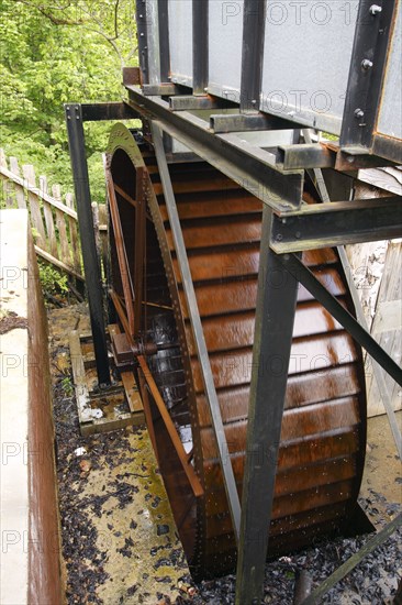 Stornoway Water Wheel, Stornoway, Isle of Lewis, Outer Hebrides, Scotland, 2009.