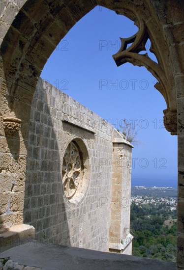 Bellapais Abbey, North Cyprus, 2001.