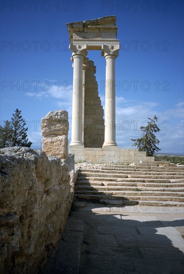 Sanctuary of Apollo Hylates, Kourion, Cyprus, 2001.