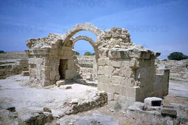 Castle of Saranta Kolones, Paphos, Cyprus, 2001.