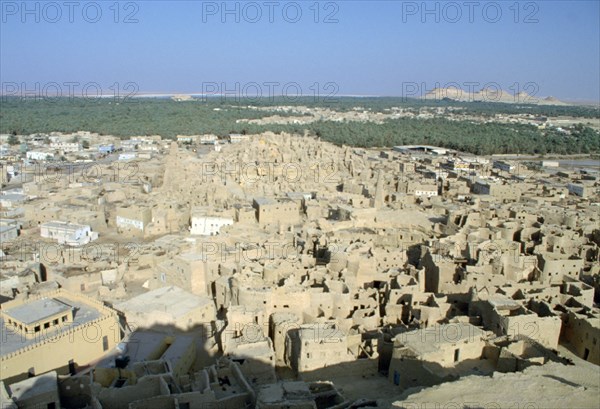 Ruined citadel, Siwa, Egypt, 1992.