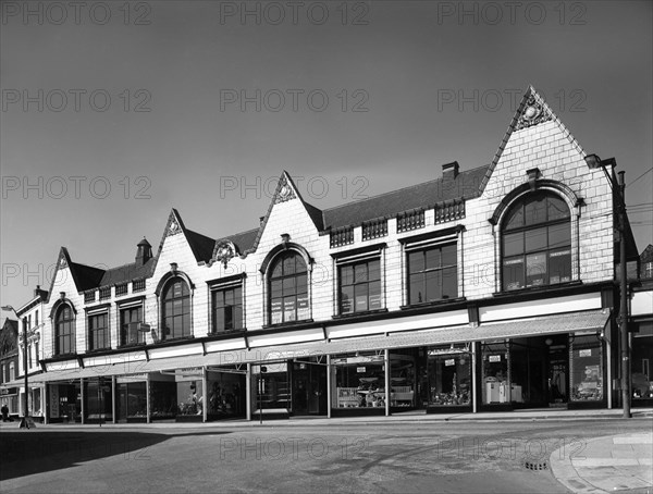 Montague Buildings, Mexborough, South Yorkshire, 1963. Artist: Michael Walters