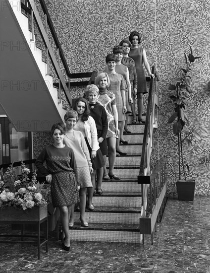 'Miss Hardware' contestants, Stanley Tools, Sheffield, South Yorkshire, 1967. Artist: Michael Walters