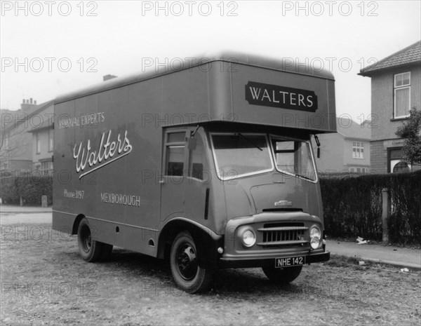 Austin FE 1957 removal van, belonging to Walters Removals, Mexborough, South Yorkshire, 1957. Artist: Michael Walters