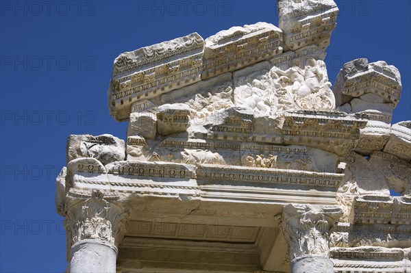 The Tetrapylon at Aphrodisias, Turkey. Artist: Samuel Magal