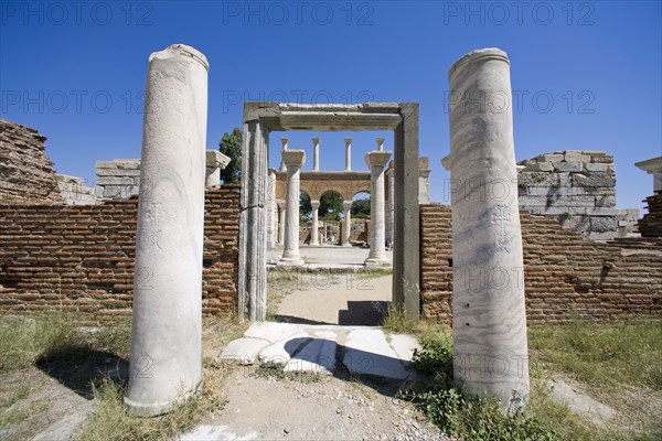 The Church of St John, Ephesus, Turkey. Artist: Samuel Magal