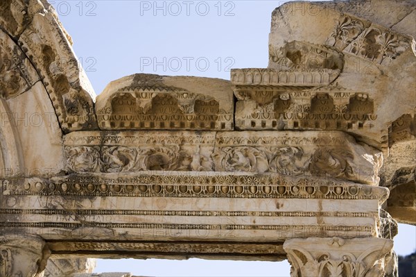 The Temple of Hadrian, Ephesus, Turkey. Artist: Samuel Magal