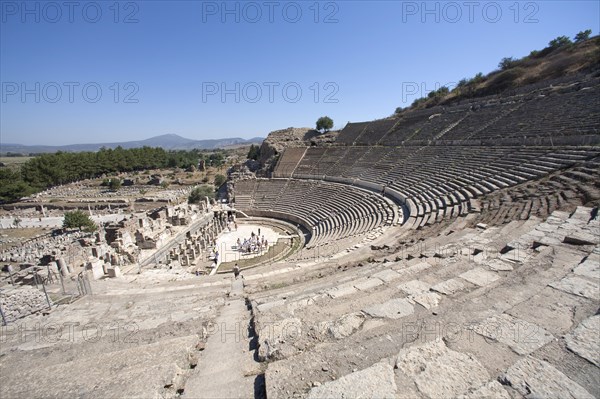 The theatre at Ephesus, Turkey. Artist: Samuel Magal