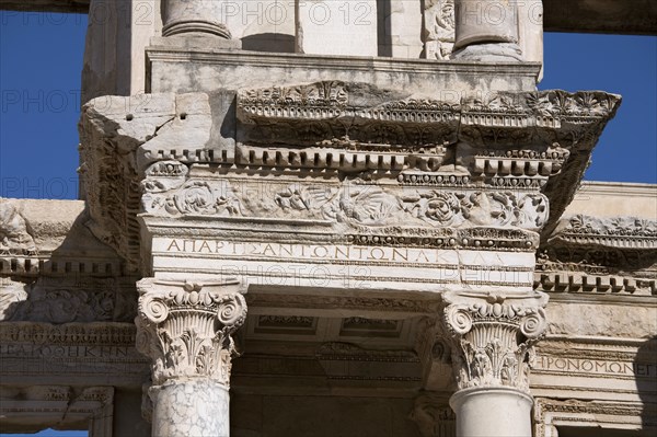 Celsus Library, Ephesus, Turkey.  Artist: Samuel Magal