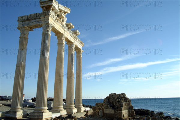 The Temple of Apollo, Side, Turkey. Artist: Samuel Magal