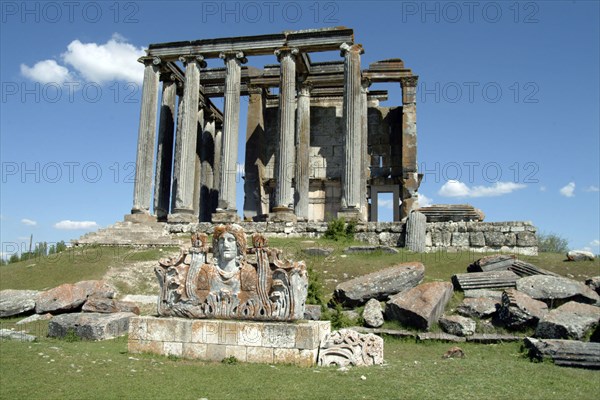 The Temple of Zeus, Aizanoi, Turkey. Artist: Samuel Magal