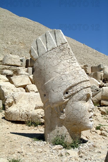 The West Terrace, Nemrut, Turkey. Artist: Samuel Magal