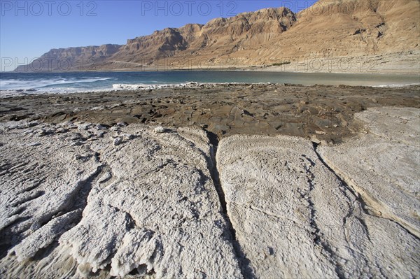 The Dead Sea, Israel. Artist: Samuel Magal