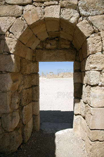 The inner fortress of Avdat, Israel. Artist: Samuel Magal