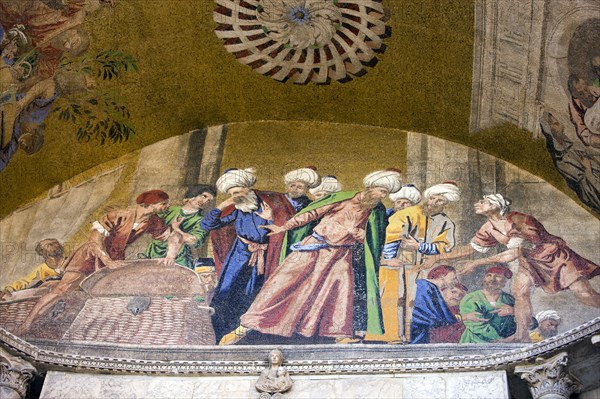 The removal of Saint Mark's body from Alexandria. Artist: Samuel Magal