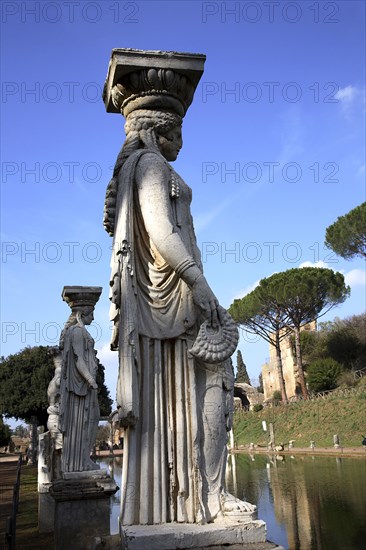 The Canopus, Hadrian's Villa, Tivoli, Italy. Artist: Samuel Magal