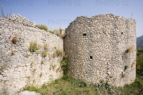 The walls of Terracina, Italy. Artist: Samuel Magal