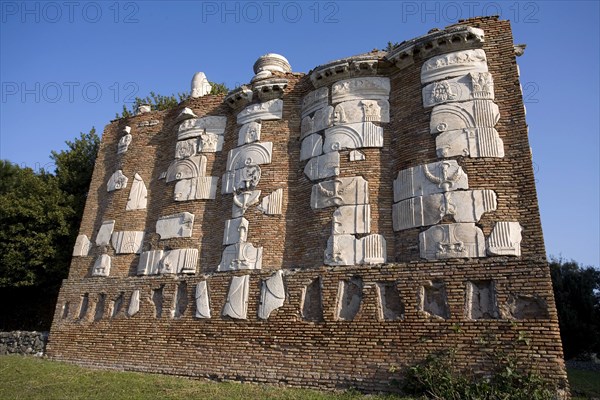 The mausoleum of Consul Messala on the Via Appia, Rome, Italy. Artist: Samuel Magal