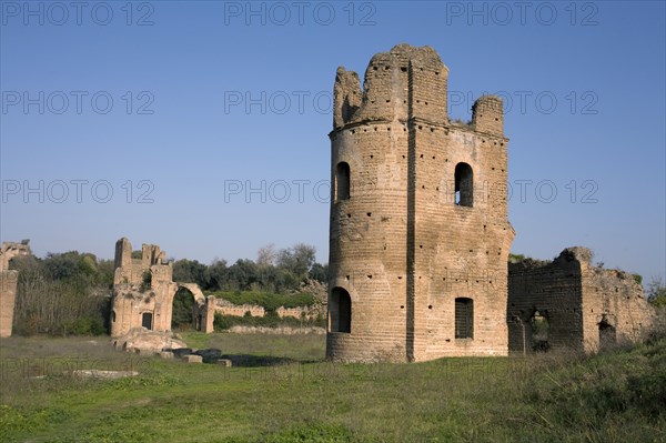 The Circus of Maxentius on the Via Appia, Rome, Italy. Artist: Samuel Magal