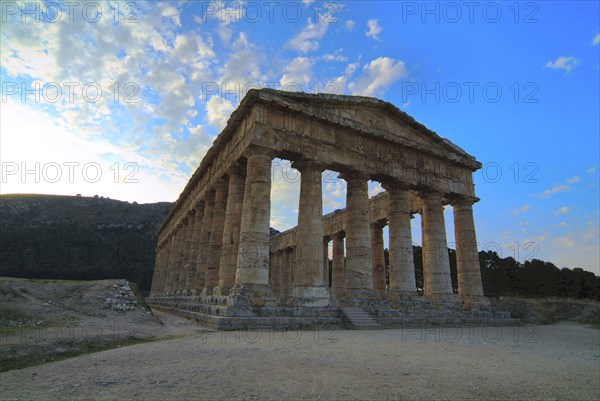 The Temple of Diana, Segesta, Sicily, Italy. Artist: Samuel Magal