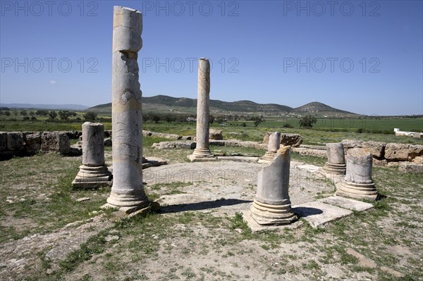 The Temple of Mercury I, Thuburbo Majus, Tunisia. Artist: Samuel Magal