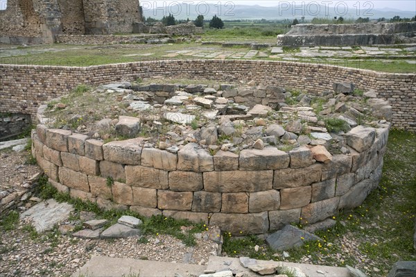 The forum at Chemtou, Tunisia. Artist: Samuel Magal