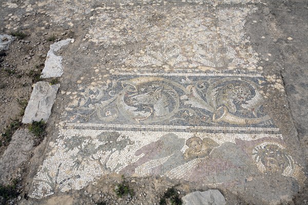 The House of the Hunting Scene, Bulla Regia, Tunisia. Artist: Samuel Magal