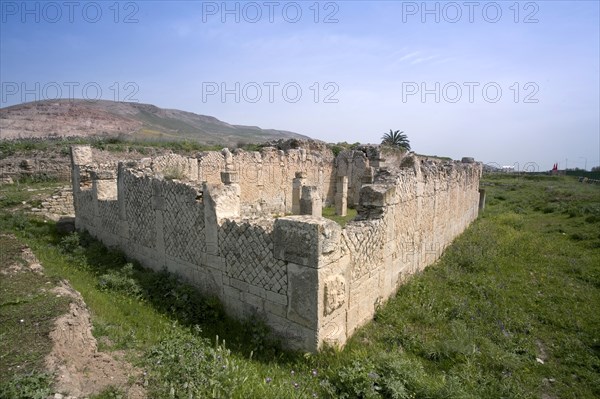 A basilica in Bulla Regia, Tunisia. Artist: Samuel Magal