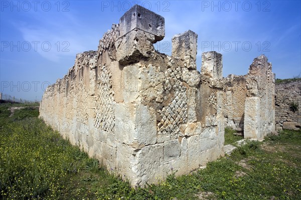 A basilica in Bulla Regia, Tunisia. Artist: Samuel Magal