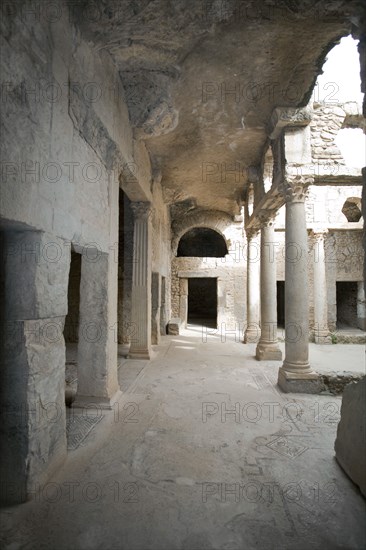 The House of the Hunting Scene, Bulla Regia, Tunisia. Artist: Samuel Magal