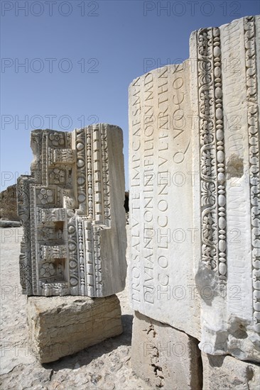 The Baths of Antoninus Pius at Carthage, Tunisia. Artist: Samuel Magal